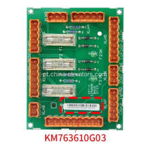 KM763610G03 PCB ASSY LOP-230 para elevadores KONE
